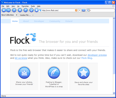 Flock webblÃ¤sare